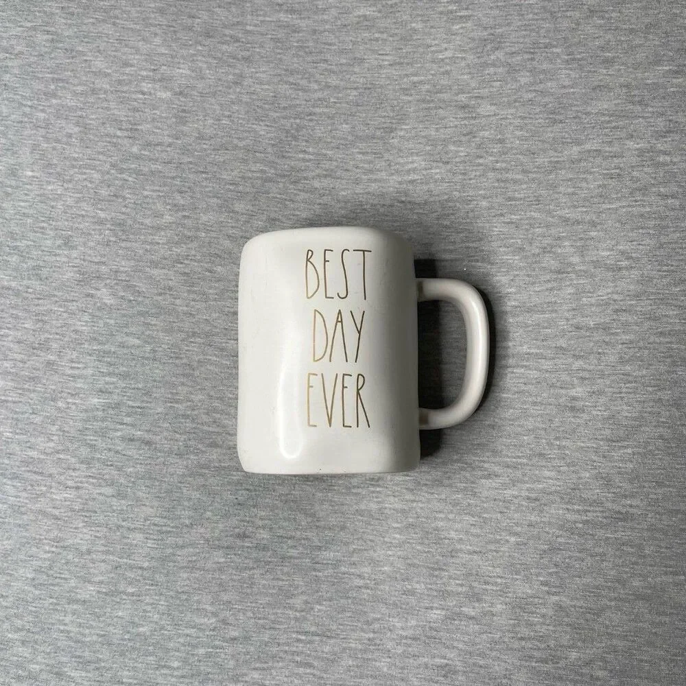 Rae Dunn Artisan Collection by Magenta Best Day Ever Coffee Mug